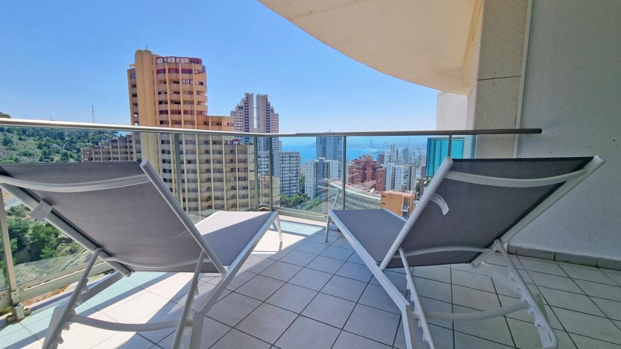 Skyline 9 Apartamento De 2 Dormitorios Soleado Con Terraza Privada Benidorm Zewnętrze zdjęcie