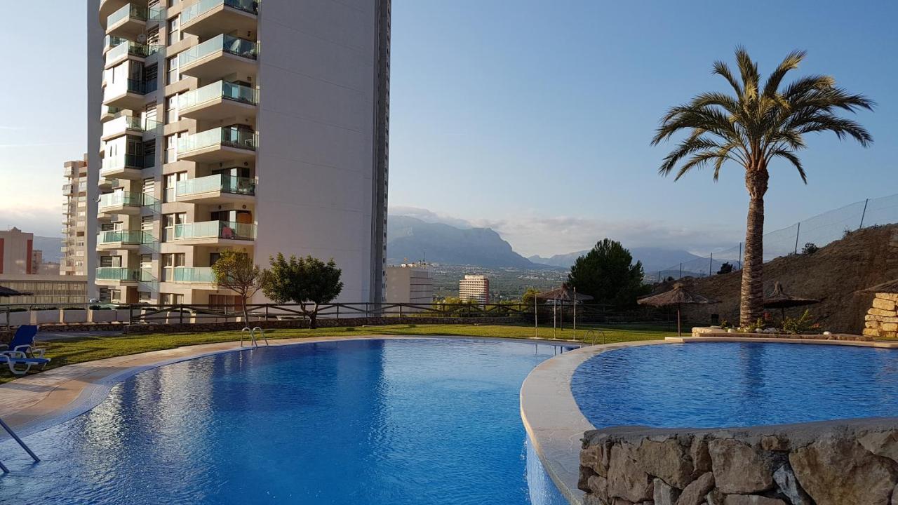 Skyline 9 Apartamento De 2 Dormitorios Soleado Con Terraza Privada Benidorm Zewnętrze zdjęcie